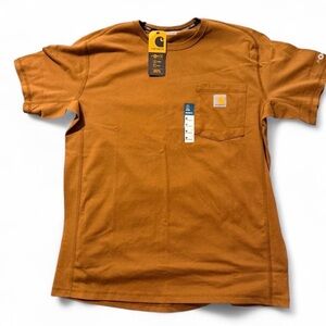 Carhartt Men's Tan Short Sleeve Tee